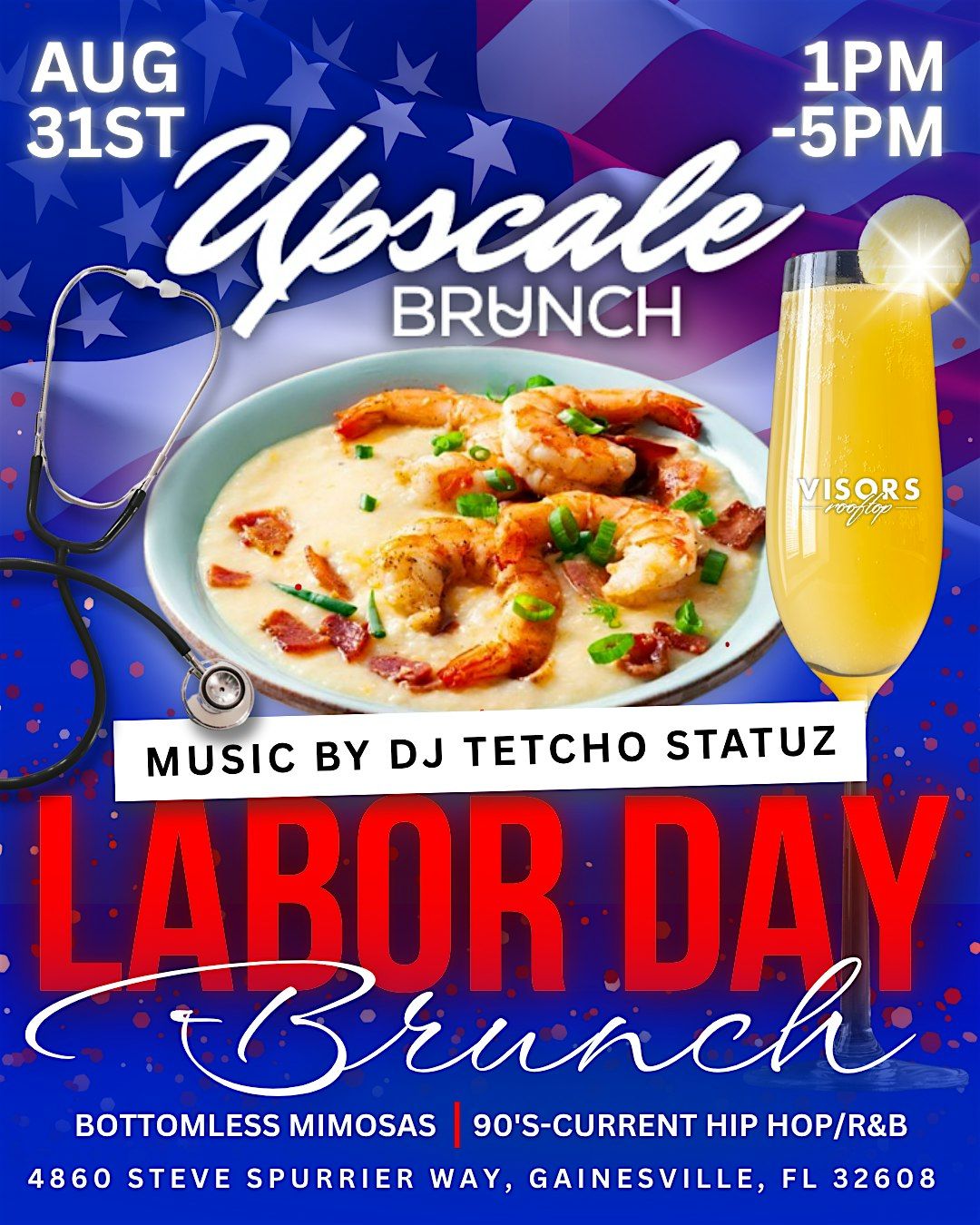 Upscale Brunch: Labor Day Edition, 31 August | Event in Gainesville | AllEvents