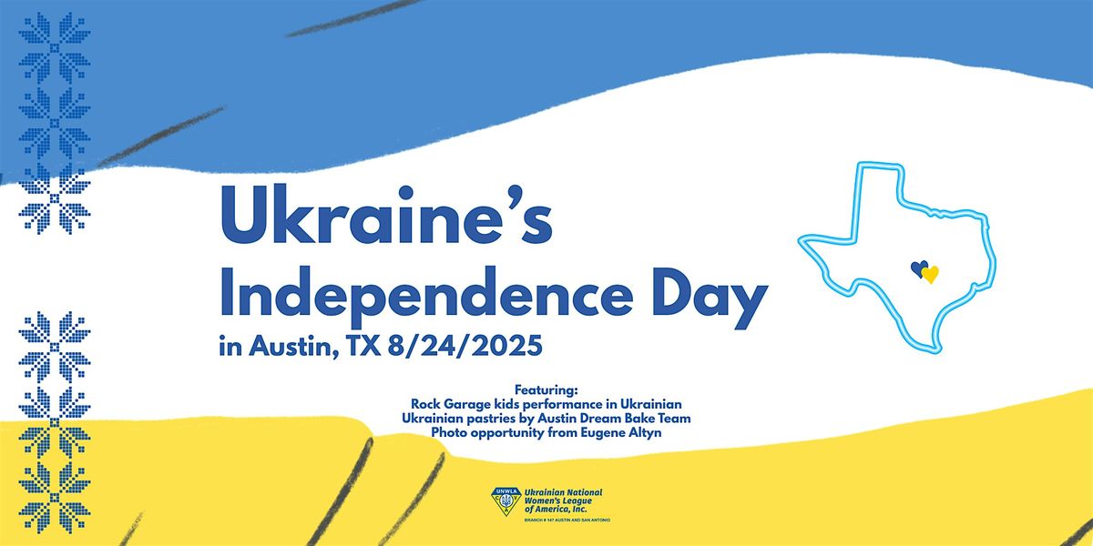 Ukraine's Independence Day 2025 Celebration, 24 August | Event in Pflugerville | AllEvents