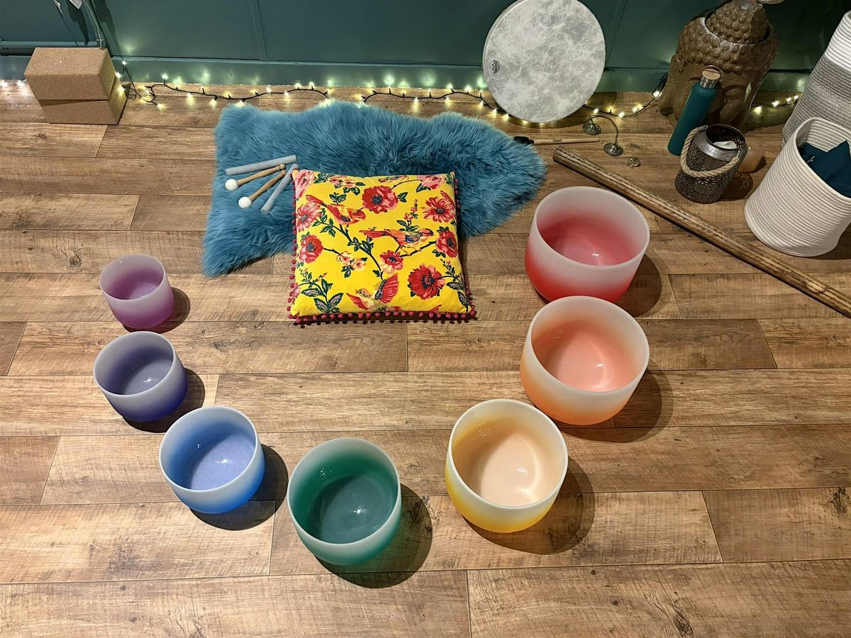 Sound Bath Pateley Bridge Crystal Singing Bowls, Aura Gong & Reiki Drumming, 25 October | Event in Pateley Bridge
