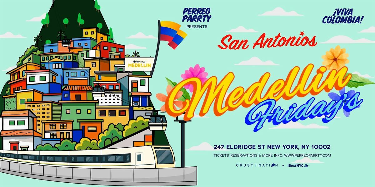 Medellin Fridays - Colombian Latin & Reggaeton Party NYC, 29 August | Event in New York | AllEvents