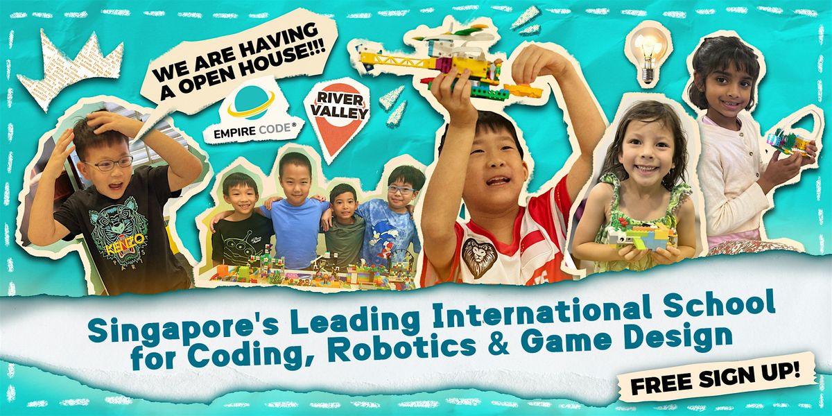 Empire Code Open House - Free Coding and Robotics Classes Near Me For Kids, 11 October | Event in Singapore