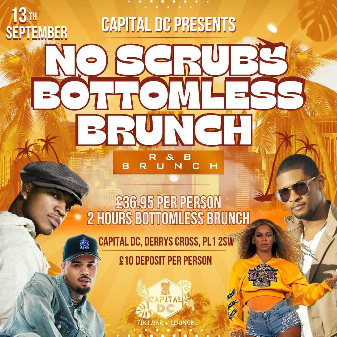 No Scrubs, Just Brunch - R&amp;B Bottomless Brunch , 13 September | Event in Plymouth | AllEvents