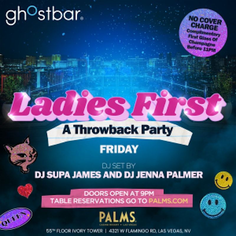 GHOST BAR - 55TH FLOOR ROOFTOP AT PALMS (FRIDAY) | Event in Las Vegas | AllEvents