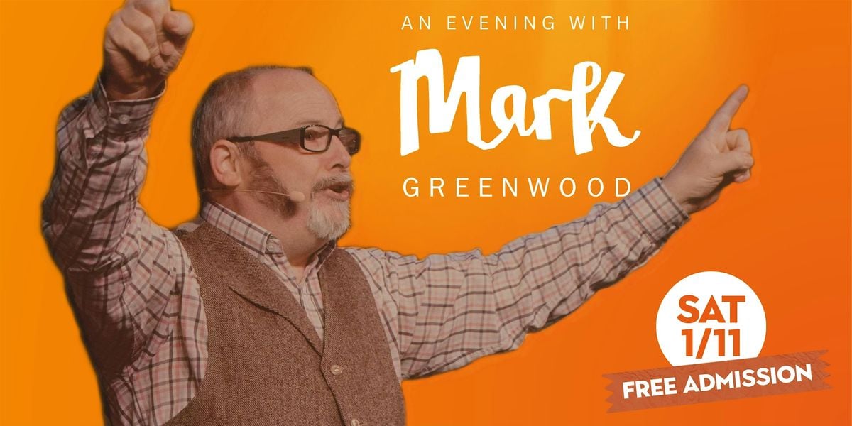 An Evening with Mark Greenwood, 1 November | Event in Edinburgh | AllEvents