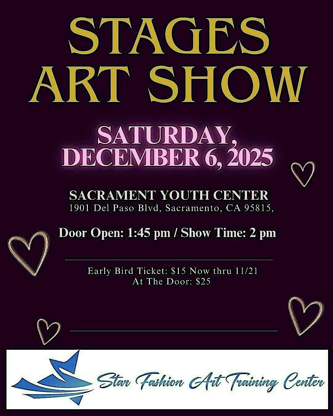 Stages, 6 December | Event in Sacramento | AllEvents