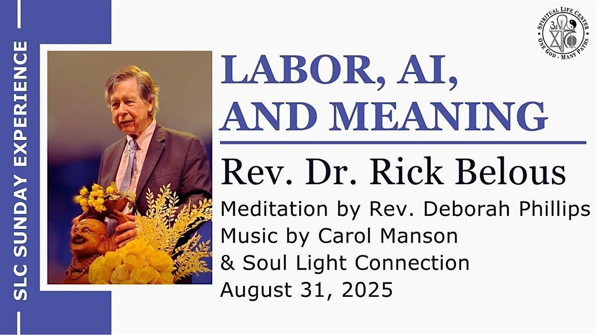 SLC Sunday Experience: Labor, AI, & Meaning, 31 August | Event in Sacramento | AllEvents