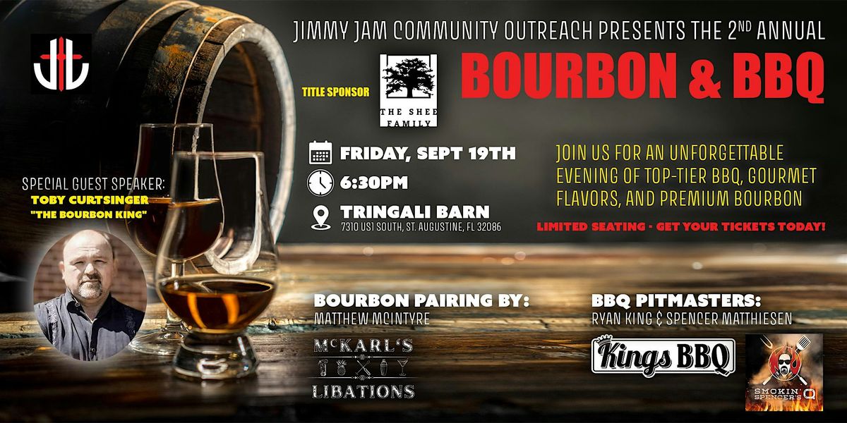 2nd Annual Bourbon & BBQ, 19 September | Event in St. Augustine | AllEvents
