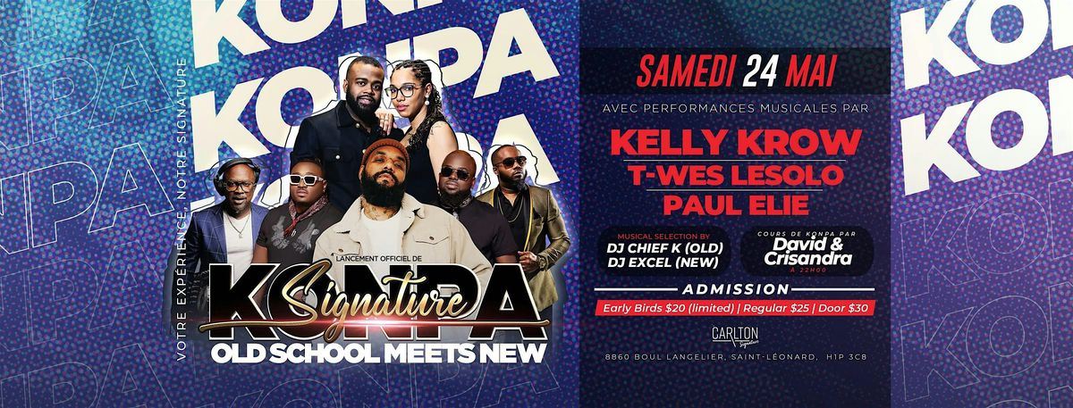 Signature Konpa - Soirée de Lancement, 24 May | Event in Montréal | AllEvents