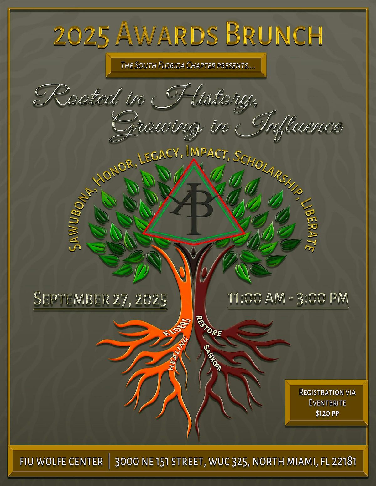 ABPsiSFL 2025 Awards Bunch "Rooted in History, Growing in Influence", 27 September | Event in North Miami Beach