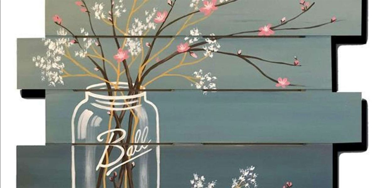 Fresh Cherry Blossom Blooms - Paint and Sip by Classpop!™, 10 July | Event in Houston | AllEvents