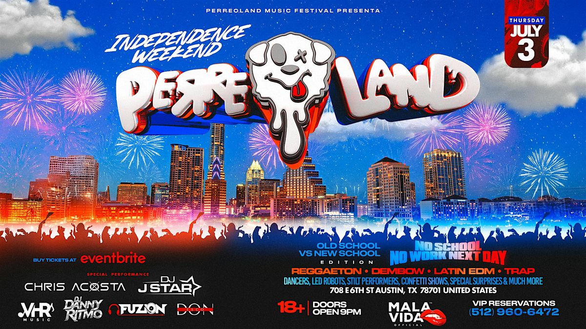 PERREOLAND | AUSTIN, 3 July | Event in Austin | AllEvents