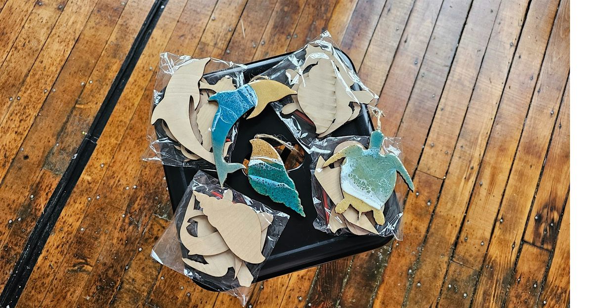 Shaped ocean epoxy ornaments (3 pack), 11 September | Event in New Bedford | AllEvents