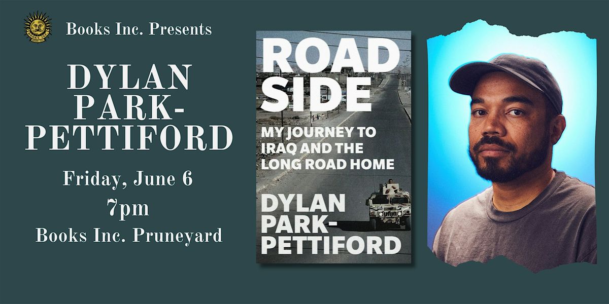 DYLAN PARK-PETTIFORD at Books Inc. Pruneyard, 6 June | Event in Campbell | AllEvents