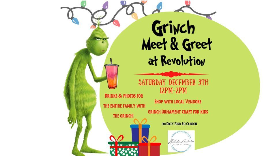 Grinch Meet & Greet , 501 Dicey Ford Rd Camden, December 9 2023