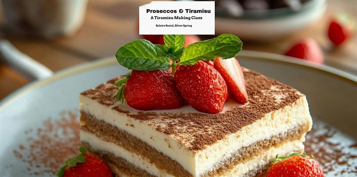 A Tiramisu Making Experience, 28 June | Event in Silver Spring | AllEvents
