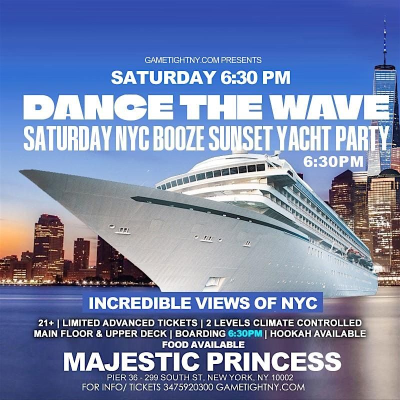 NYC DANCE THE WAVE SATURDAY SUNSET MAJESTIC PRINCESS YACHT PARTY, 31 May | Event in New York | AllEvents