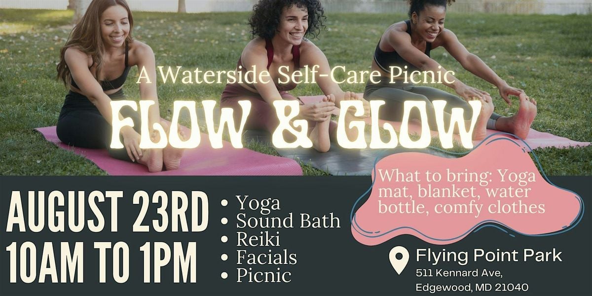 Flow and Glow: A Waterside Self-Care Day, 23 August | Event in Edgewood | AllEvents