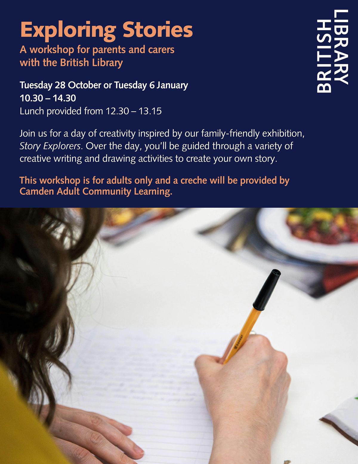 Exploring Stories: A workshop for parents and carers @ British Library, 28 October | Event in London | AllEvents