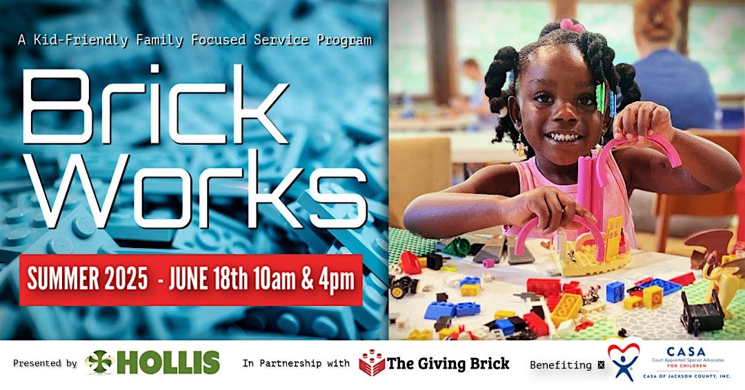 BrickWorks: A Kid Friendly Lego Service Program, 18 June | Event in Kansas City | AllEvents