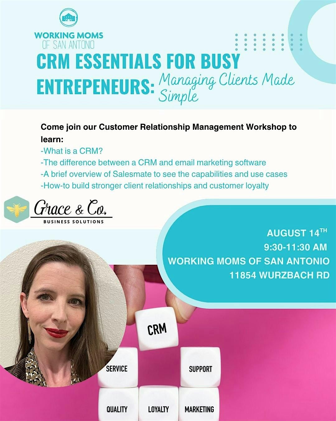 CRM Essentials for Busy Entrepreneurs: Managing Clients Made Simple, 14 August | Event in San Antonio | AllEvents
