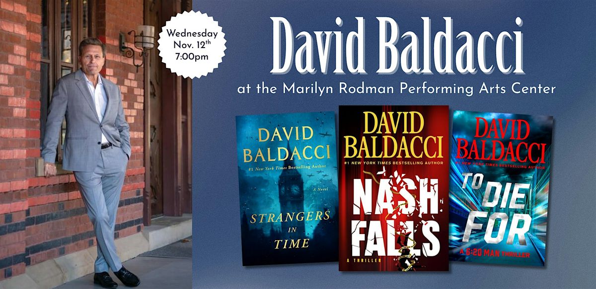 OFFSITE: David Baldacci, 12 November | Event in Plainville | AllEvents
