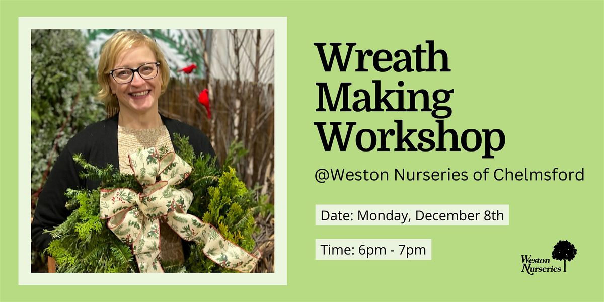 Wreath Making Workshop | Event in Chelmsford | AllEvents