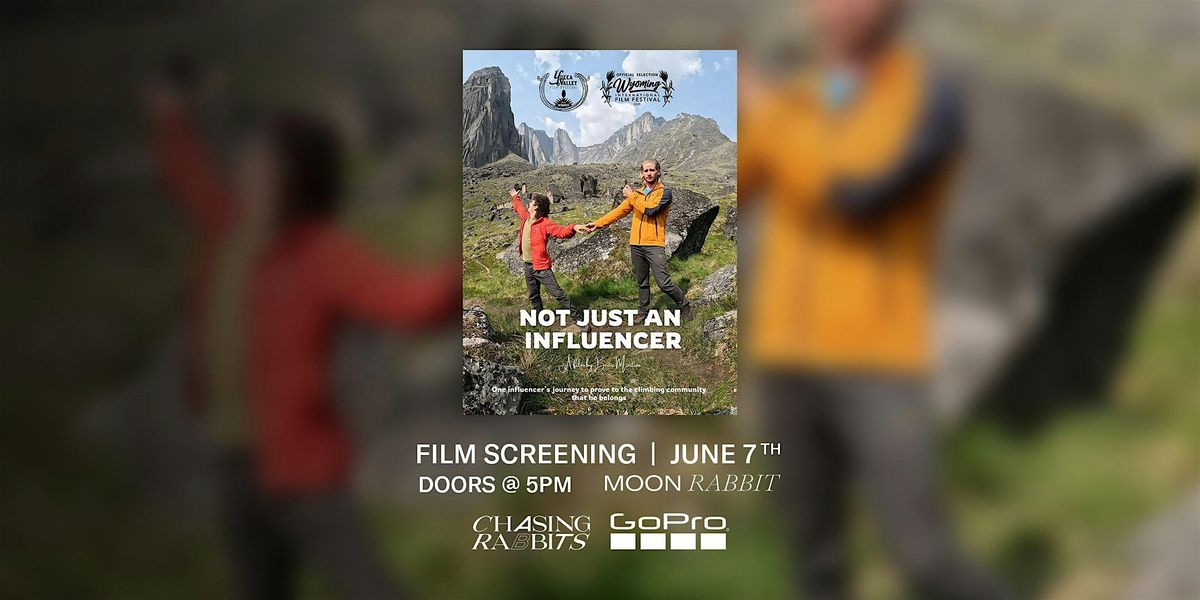 Not Just an Influencer Film Screening and Q&A with Beau Martino, 7 June | Event in Vail | AllEvents