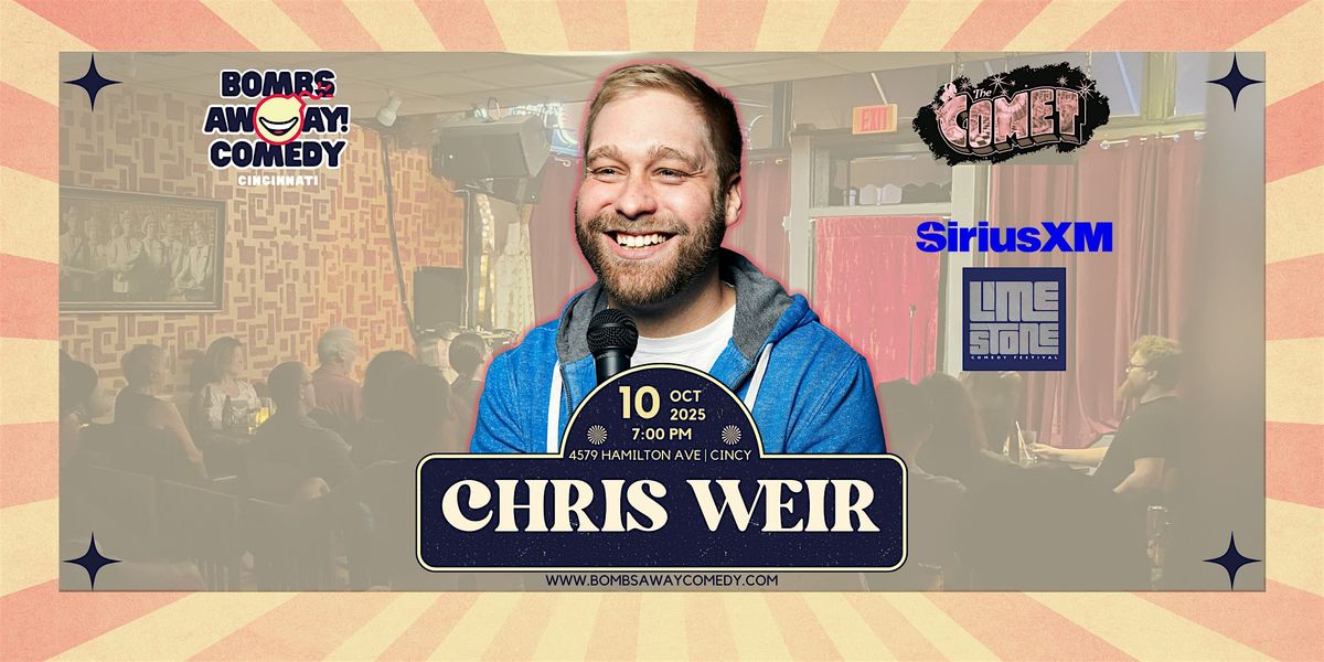 Comedy At The Comet | CHRIS WEIR, 10 October | Event in Cincinnati | AllEvents