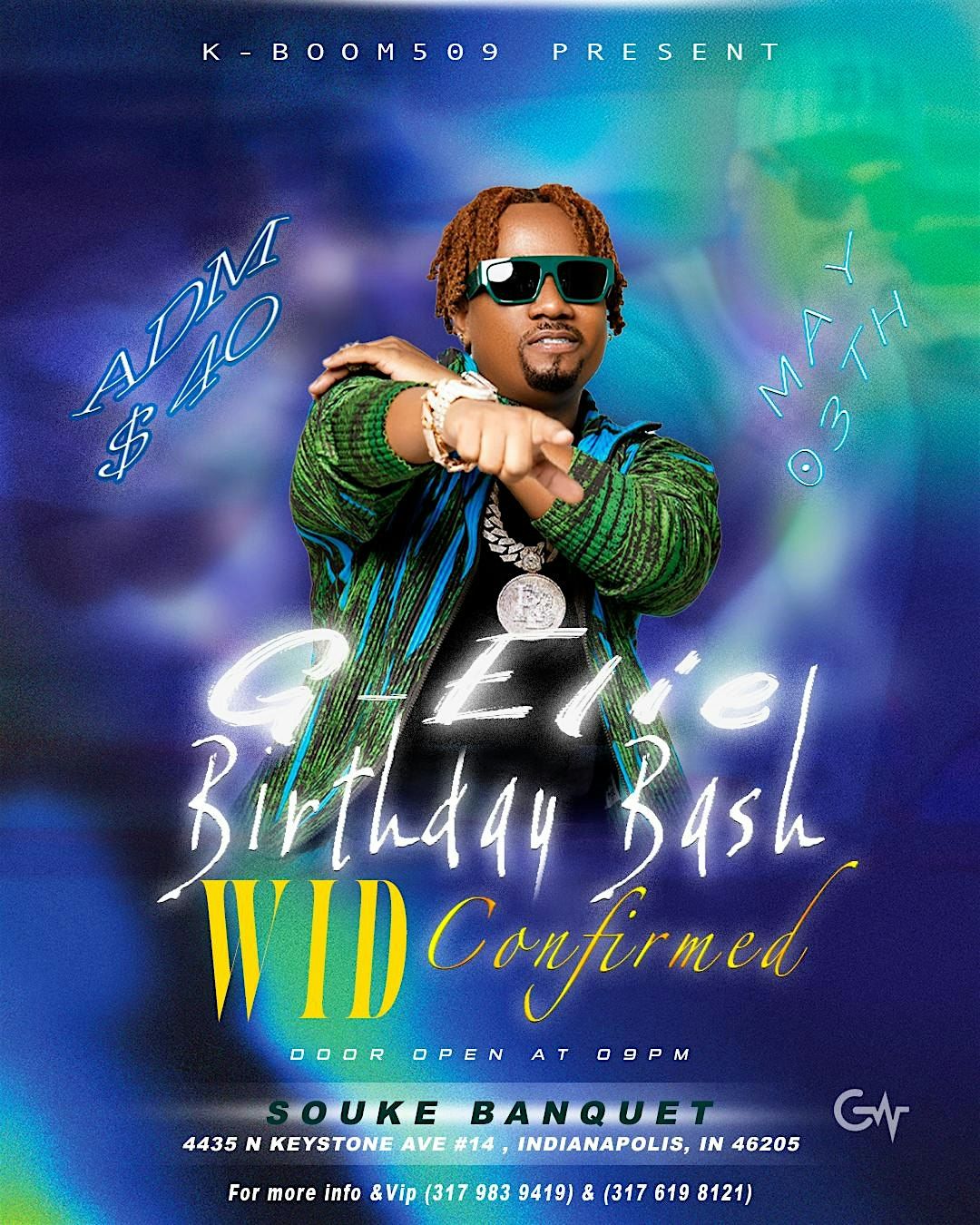 G-ELIE BIRTHDAY BASH | Event in Indianapolis | AllEvents