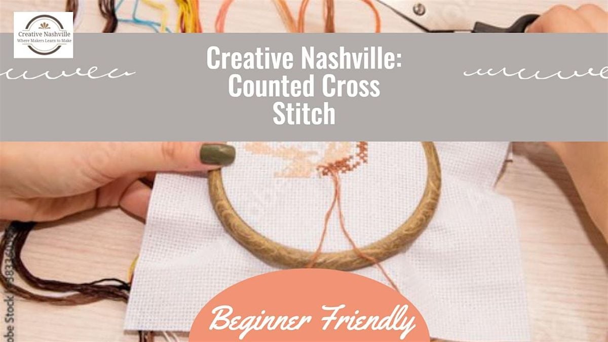 Beginner's Introduction to Counted Cross Stitch, 2 November | Event in Springfield | AllEvents