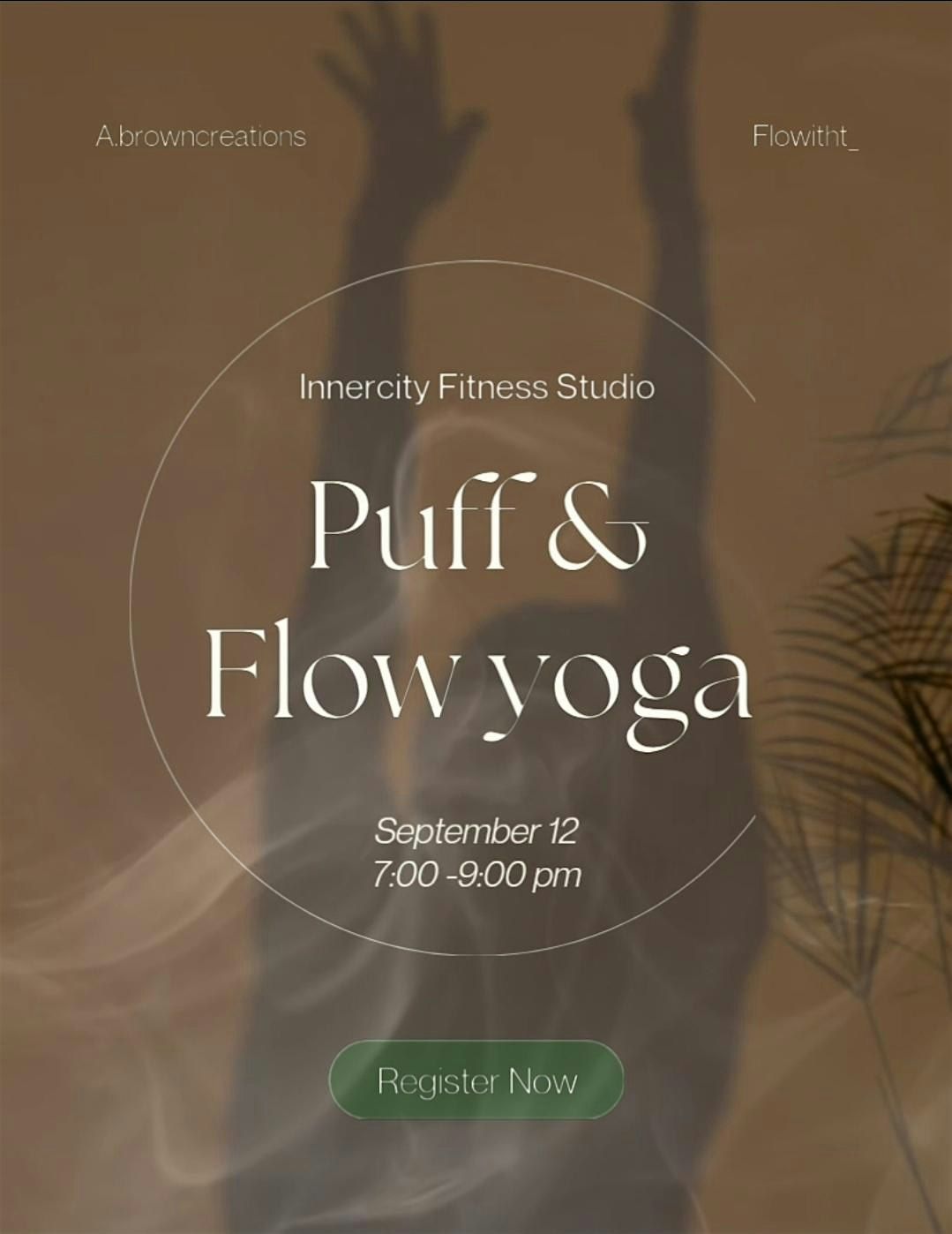 Puff n Flow Yoga, 12 September | Event in Phoenix | AllEvents