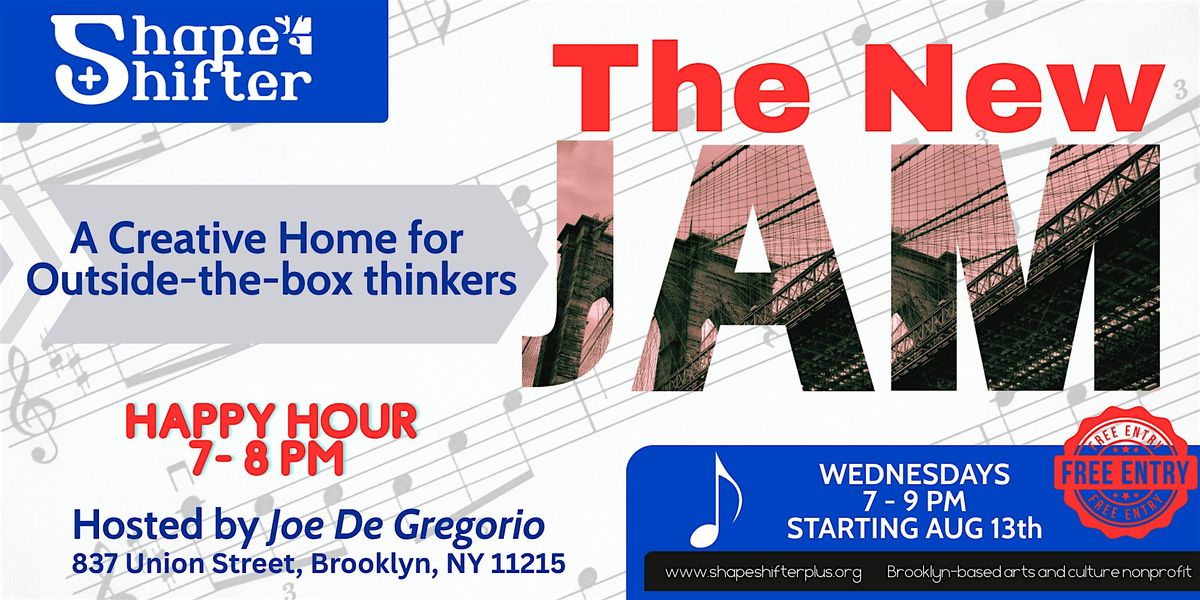 ShapeShifter - The New JAM, 13 August | Event in Brooklyn | AllEvents