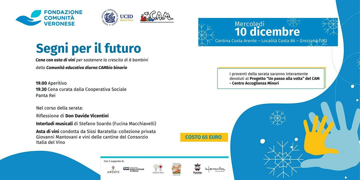 Segni per il futuro, 10 December | Event in Grezzana | AllEvents