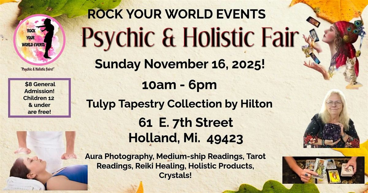 1 Day Psychic & Holistic Fair in Holland!, 16 November | Event in Holland | AllEvents