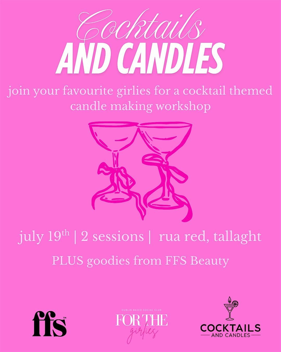 COCKTAILS & CANDLES | for the girlies, 19 July | Event in Dublin | AllEvents