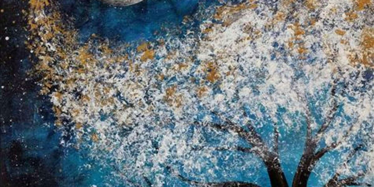 Glowing Tree Leaves - Paint and Sip by Classpop!™, 22 July | Event in Austin | AllEvents