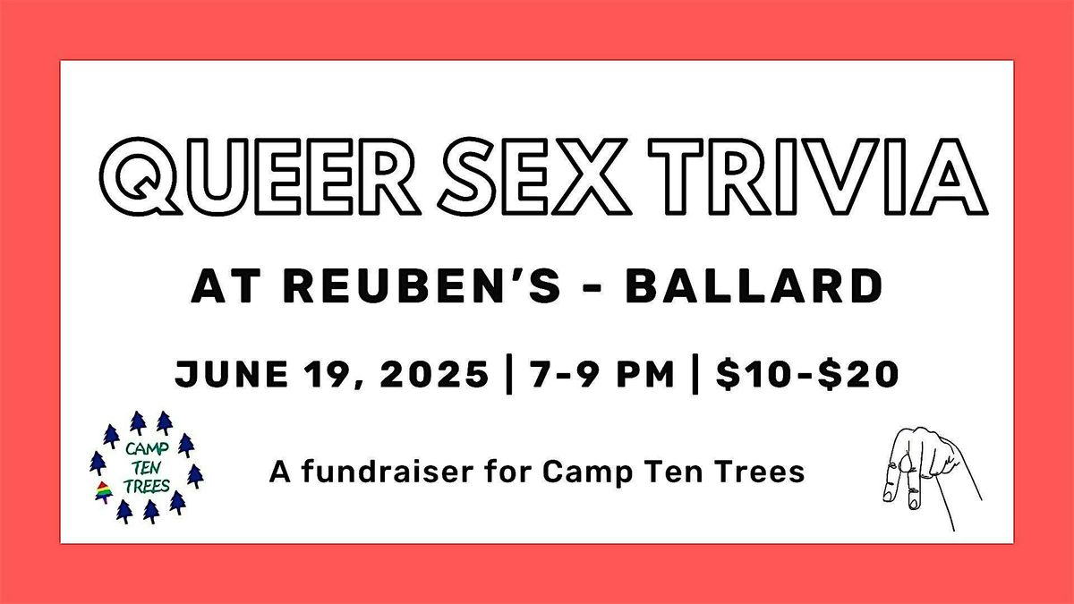 Queer Sex Trivia @ Reuben's Brews - Ballard, 19 June | Event in Seattle | AllEvents