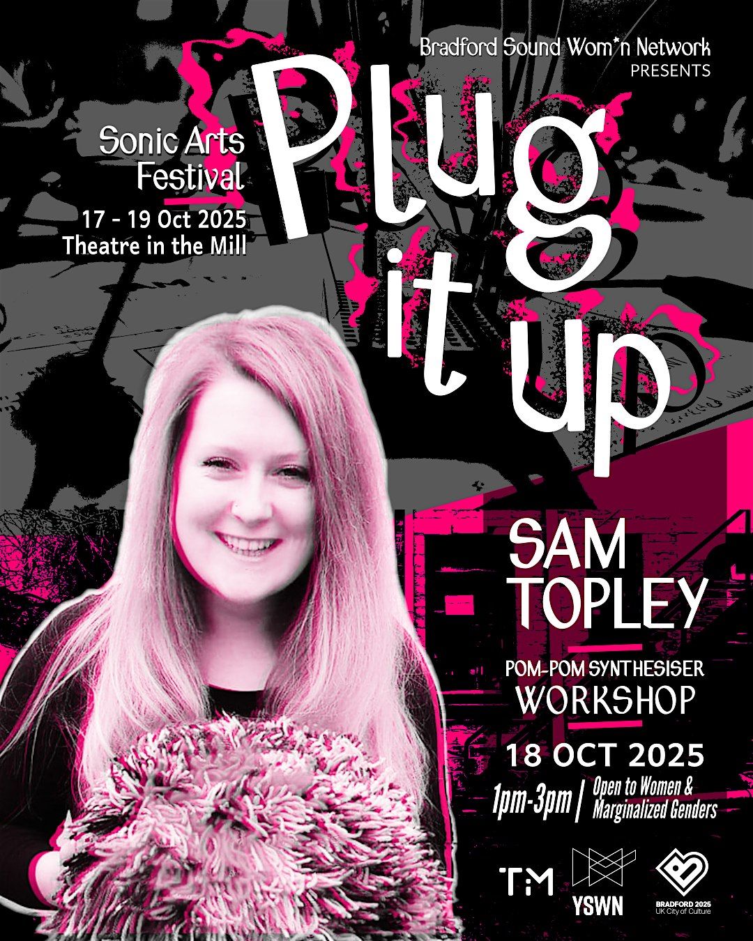 Plug it Up - Pom-Pom Synth Workshop, 18 October | Event in Bradford | AllEvents