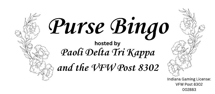 Purse Bingo 2025, 8 November | Event in Paoli | AllEvents