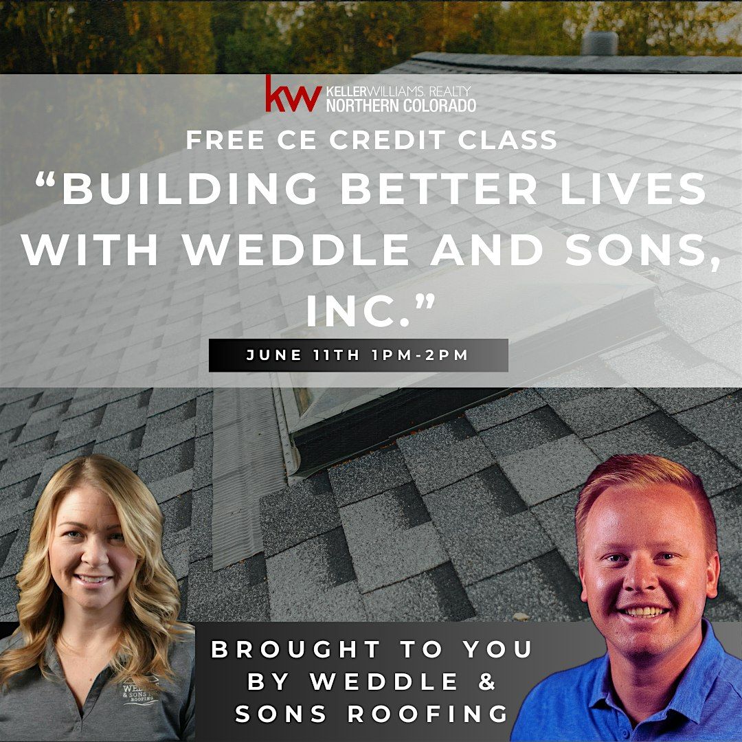 Building Better Lives with Weddle and Sons, Inc., 11 June | Event in Fort Collins | AllEvents