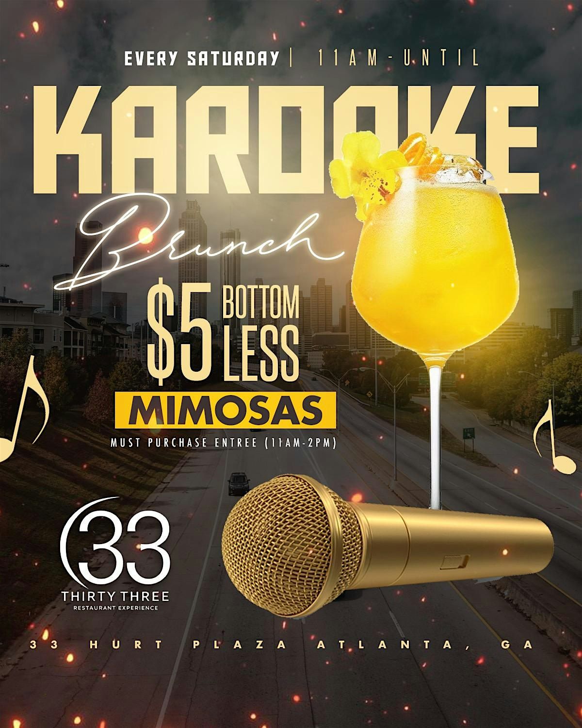 Karaoke Brunch : $5 Bottomless Mimosas | Event in Atlanta | AllEvents