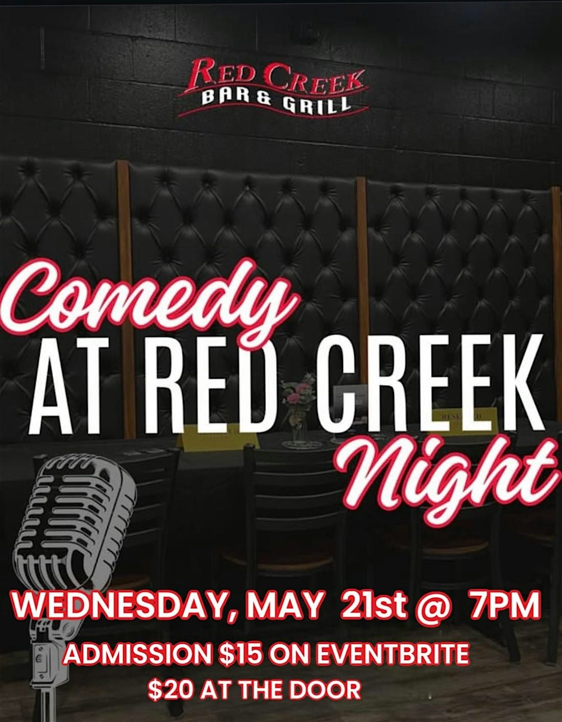 Yet Another Comedy Night at Red Creek Bar and Grill, 21 May | Event in Painesville | AllEvents