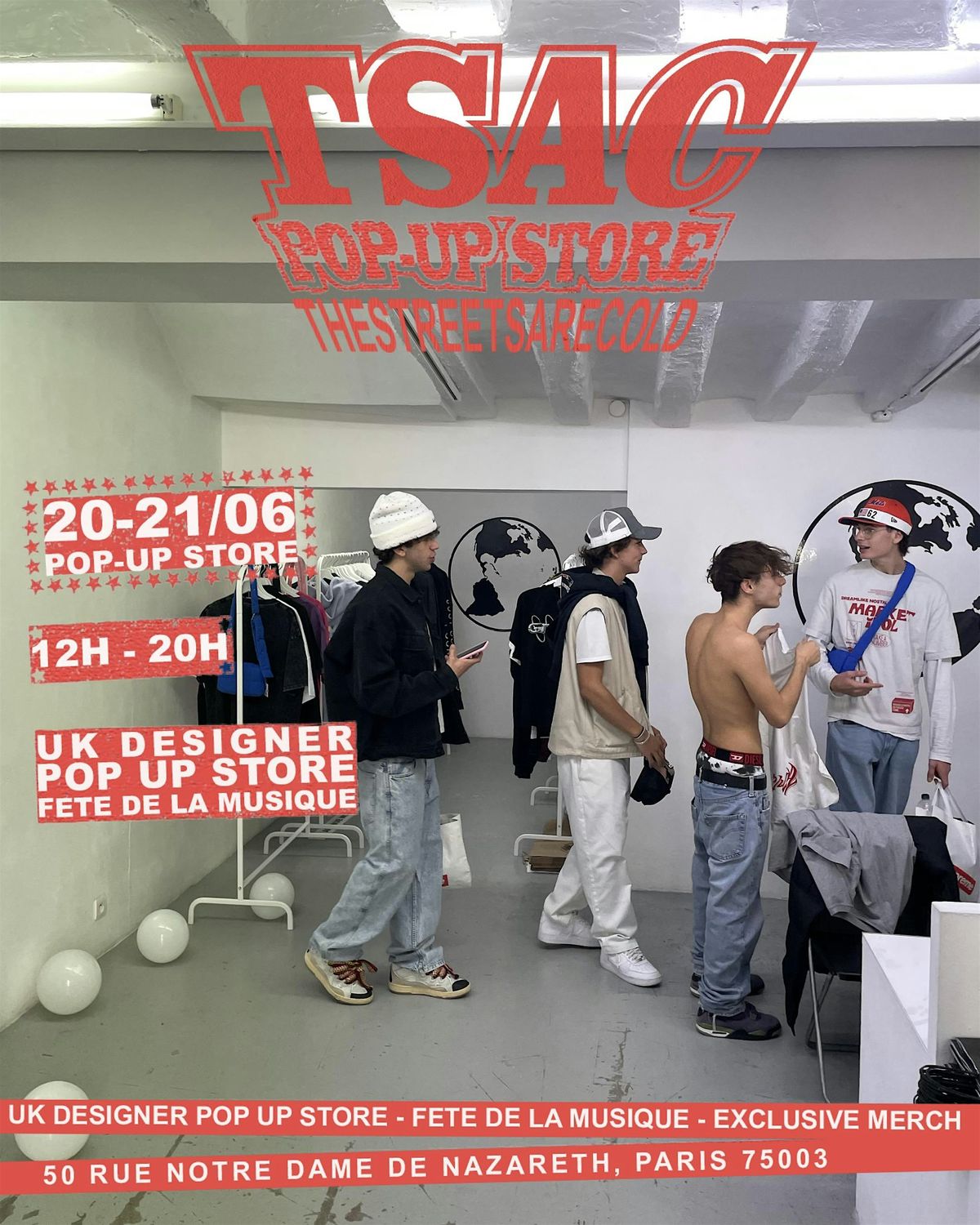 PARIS POP UP STORE [UK DESIGNER POP UP IN PARIS] FETE DE LA MUSIQUE EDITION, 20 June | Event in Paris | AllEvents