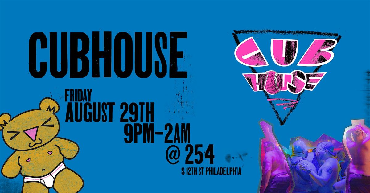 CUBHOUSE PHILLY END OF SUMMER DANCE PARTY, 29 August | Event in Philadelphia | AllEvents