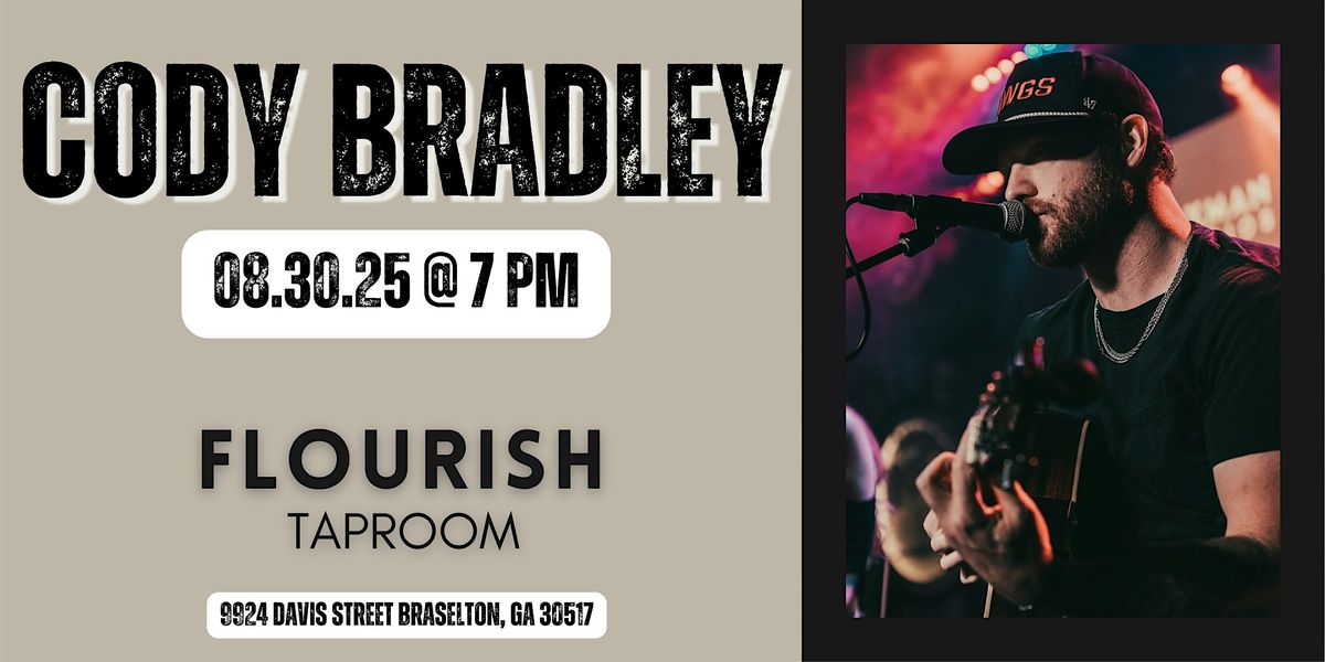 Cody Bradley, 30 August | Event in Braselton | AllEvents