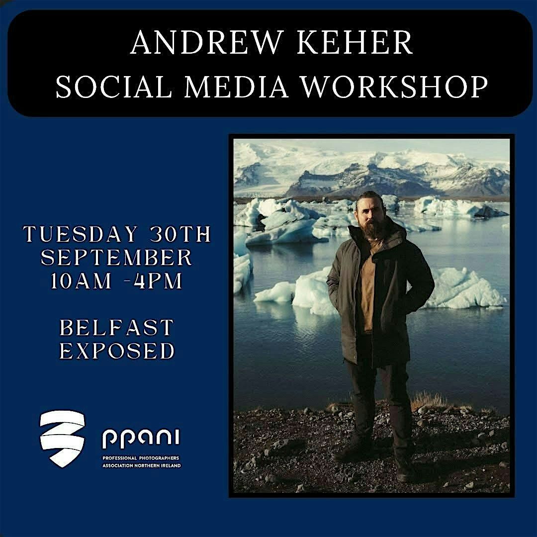 Social Media Workshop with Andrew Keher, 30 September | Event in Belfast | AllEvents