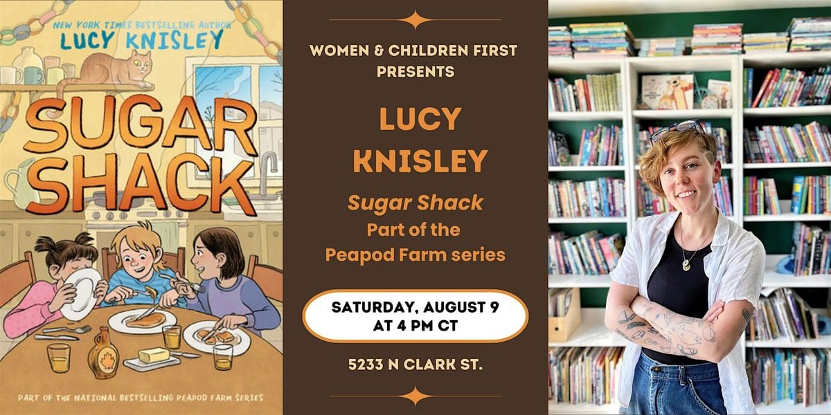Book Launch: SUGAR SHACK by Lucy Knisley, 9 August | Event in Chicago | AllEvents