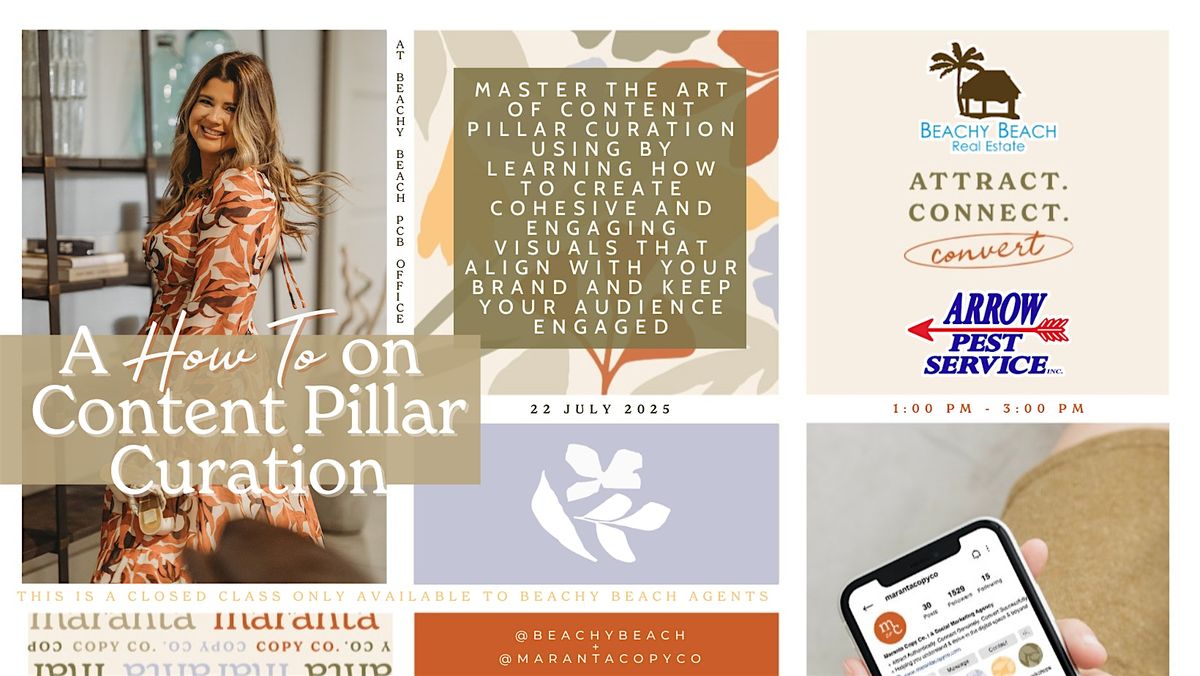 A Magic Lesson on Content Pillar Curation via Canva Pro, 22 July | Event in Panama City Beach | AllEvents