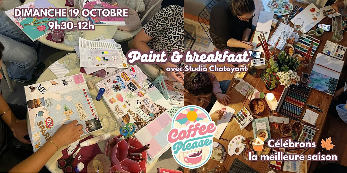 PAINT & Breakfast - Edition d'automne 19 Octobre, 19 October | Event in Montpellier | AllEvents