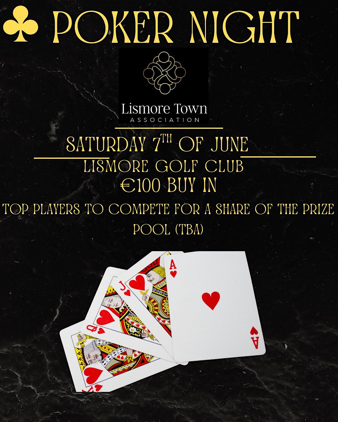 LTA Poker Night, 7 June | Event in Ballyin Lower | AllEvents
